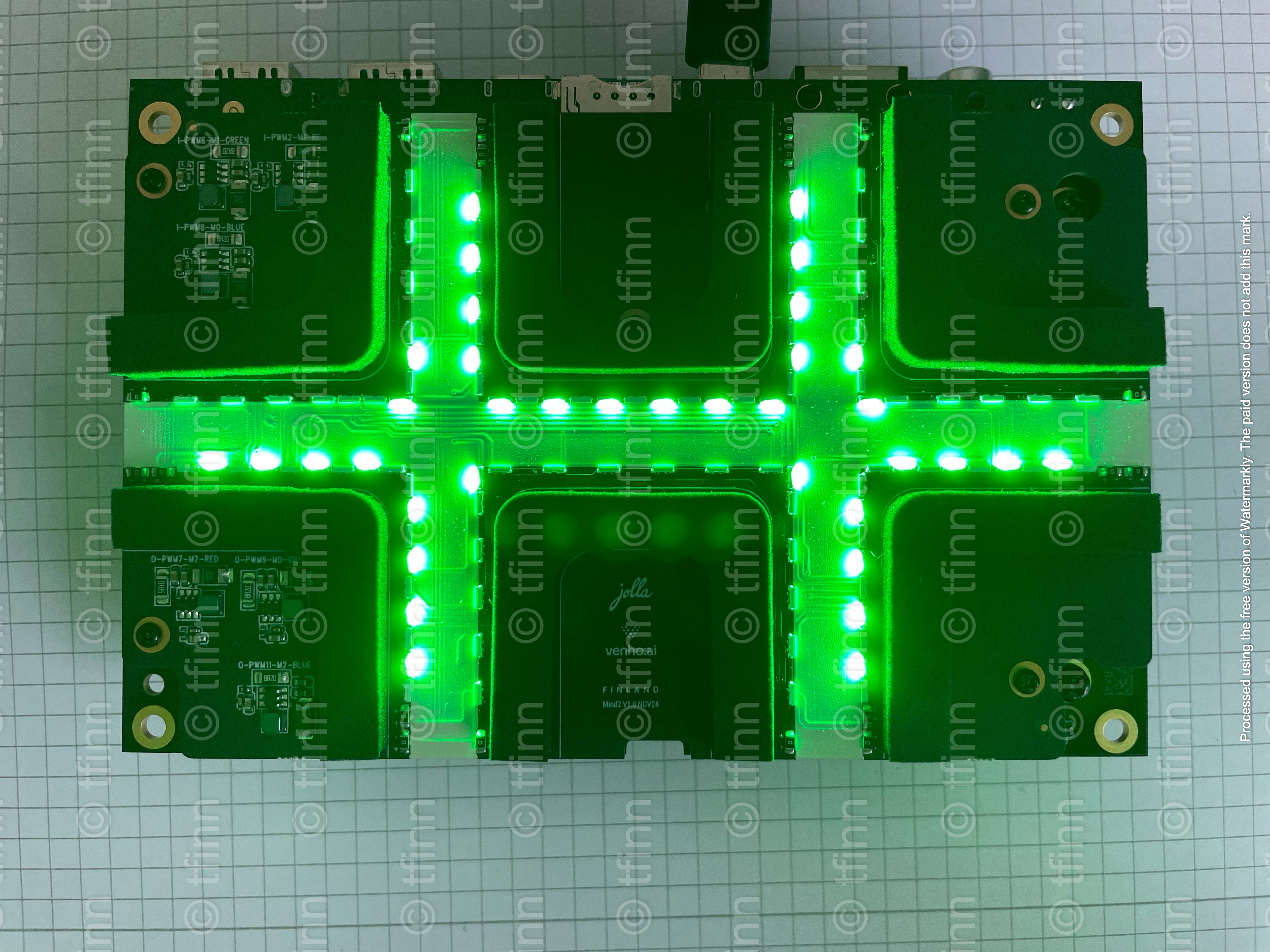 LED PCB Green